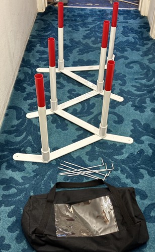 Dog agility weaving trainer - dog,