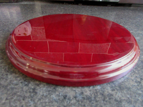 Mahogany polished wood - mahogany, plinth