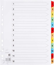 A4 Extra-wide 1-12