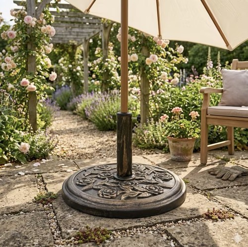 9kg cast iron round umbrella - 9kg,