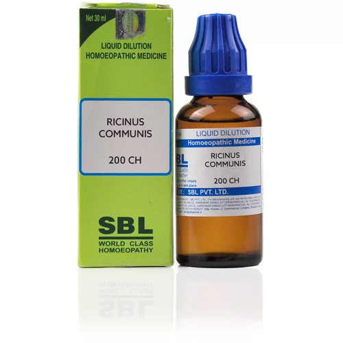 Sbl ricinus communis - sbl, dilution
