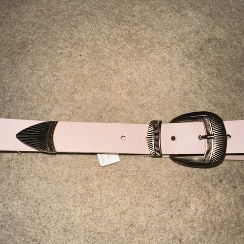 New womens pale pink belt - womens,