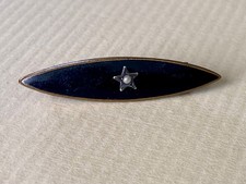 Victorian Antique Black Enamel