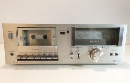 Sony cassette tape deck - tc-u2,
