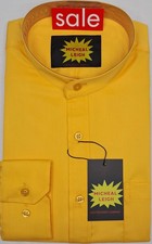 Yellow Gold Collarless Grandad