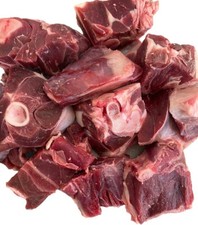 FRESH SKINLESS GOAT MEAT WITH
