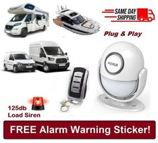 Van-Car-Camper-Truck Easy-Fit Wireless Remote Alarm Security Entry Motion Sensor