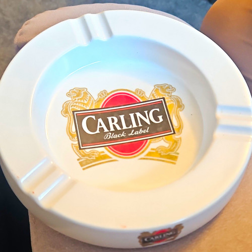 Carling black label melamine - label,