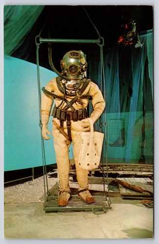 Antique diving suit maritime - diving,