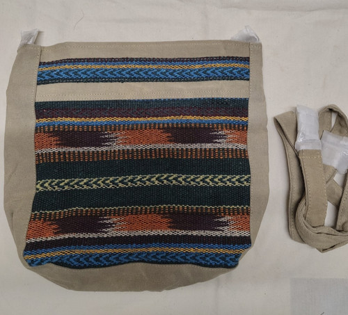 Canvas handbag shoulder bag - shoulder,