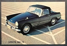 AUSTIN HEALEY SPRITE MK IV USA Car Sales Specification Leaflet 1967 #C 4/67 US