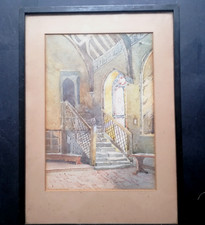 Antique Watercolour Painting