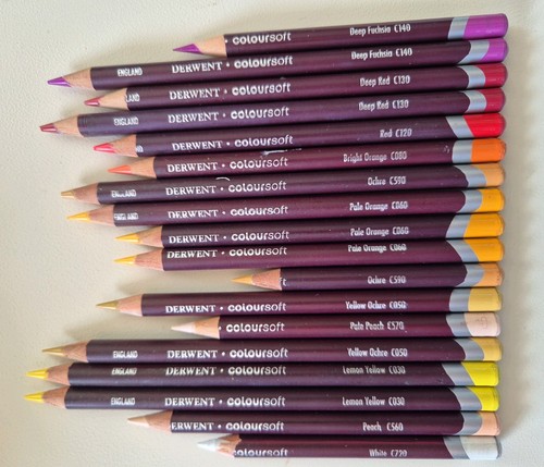 Derwent coloursoft coloured - coloursoft,