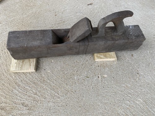Vintage wooden block plane - vintage,