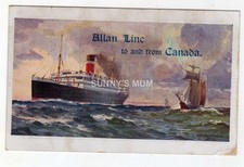 SHIPPING, ALLAN LINE, STEAMER