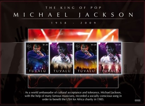 Tuvalu 2009 michael jackson - tuvalu,