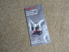 TAKEUCHI 0.8 - 8 TONNE COMPACT