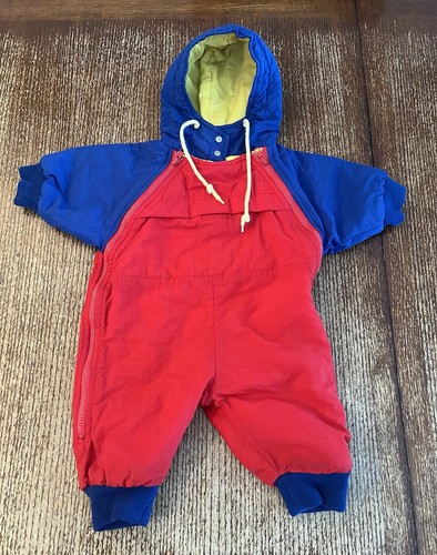 Baby gap snowsuit hooded color - snowsuit,