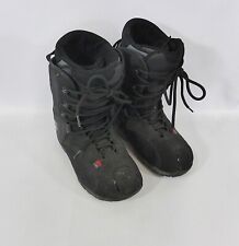 Nidecker Contact Snowboard Boots Size UK8 Black/Red