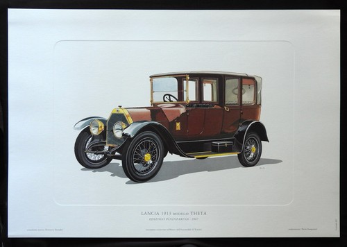 1913 lancia theta - theta, edizioni