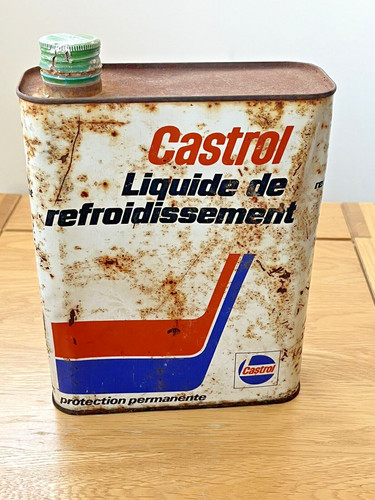 Vintage french castrol - castrol, cooling