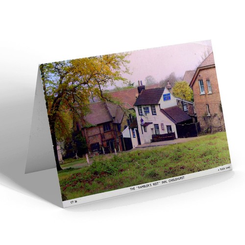 Greeting card vintage - -, kent