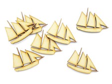 Wooden MDF Ship Shapes Boat