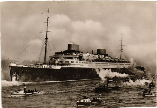 Ships steamer europa - ships,