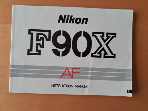 Nikon f90x instruction - af,