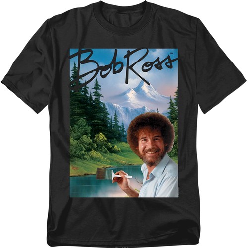 Bob ross mountain painter - bob,
