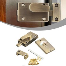 Zinc alloy bathroom door - alloy, lock
