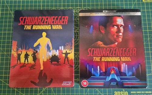 The running man - 4k, blu-ray