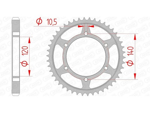 36980 standard steel - 36980-standard, crown