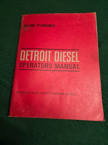 Detroit diesel line 71 - in-line,