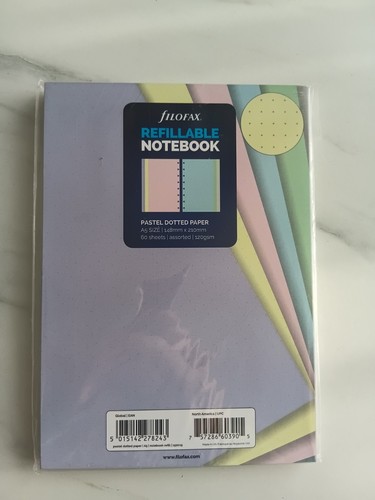 Filofax diary refill dotted - a5,