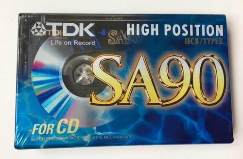 Tdk sa90 iec type - type, chrome