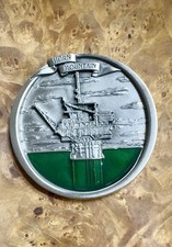 Pewter Plate 3” Horn