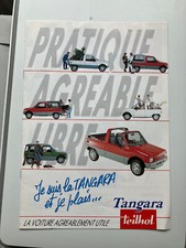 2cv based tangara kit car brochure