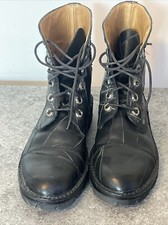 Patrick Cox Black Cracked