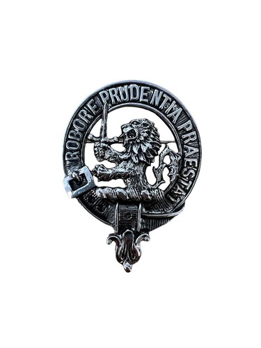 Young clan crest pewter cap - crest,