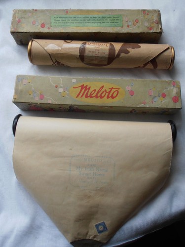Vintage pianola rolls meloto - vintage,