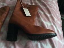 Ladies Tu Tan Leather Boots