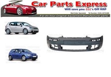 VW GOLF FRONT BUMPER PAINTED