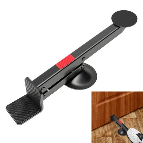 Foot pedal door lifter jack - door,