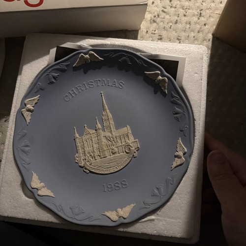 Christmas plate wedgewood - wedgewood, ￼