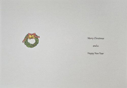 Christmas card inserts - card,