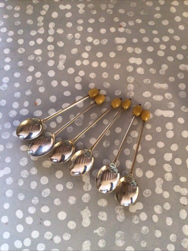 Teaspoons set six epns - teaspoons,