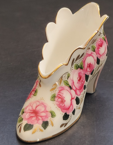 Vintage coalport pink roses - pink,