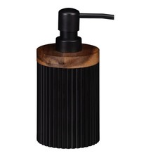 Resin Black Soap Dispenser