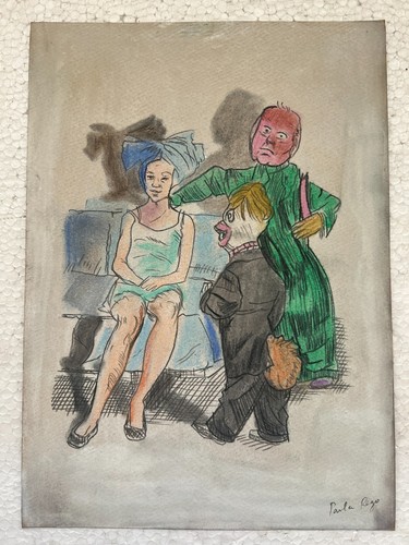 Paula rego drawing - paula, (handmade)